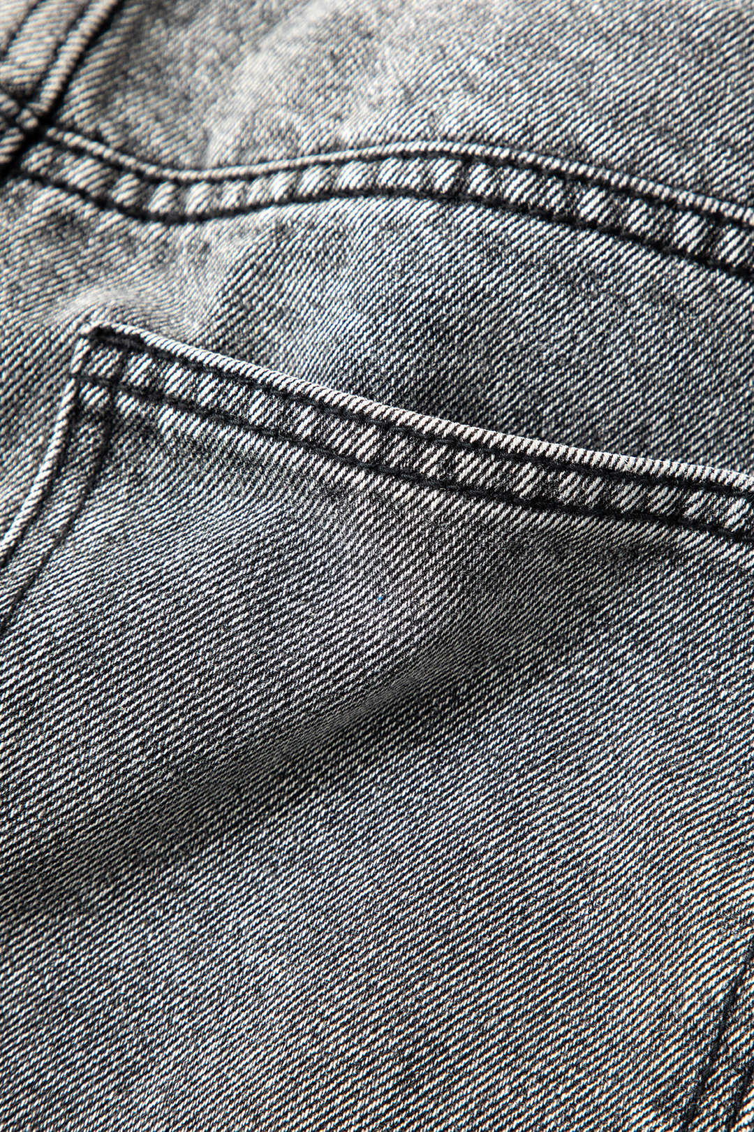 Jeans Asymmetrical Waist High Rise Relaxed Fit Modern Style