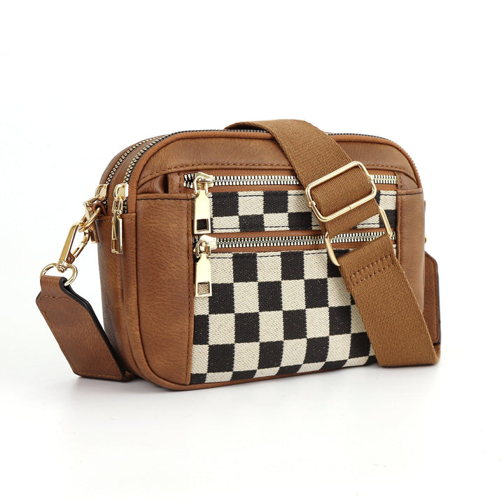 Crossbody Bag with Wide Adjustable Strap for Women