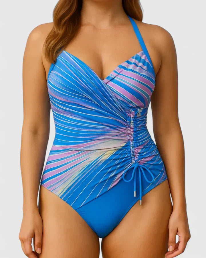 Shaped Swimsuit Wrap Front Summer Beach Swimwear Stylish Fit