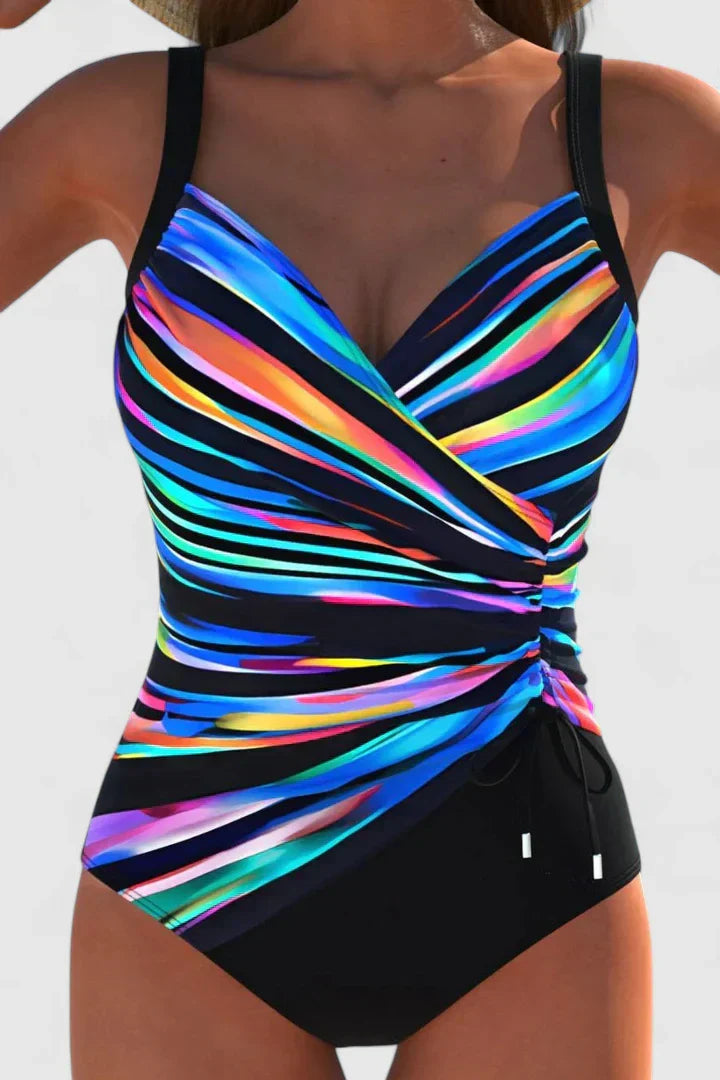 Shaped Swimsuit Wrap Front Summer Beach Swimwear Stylish Fit