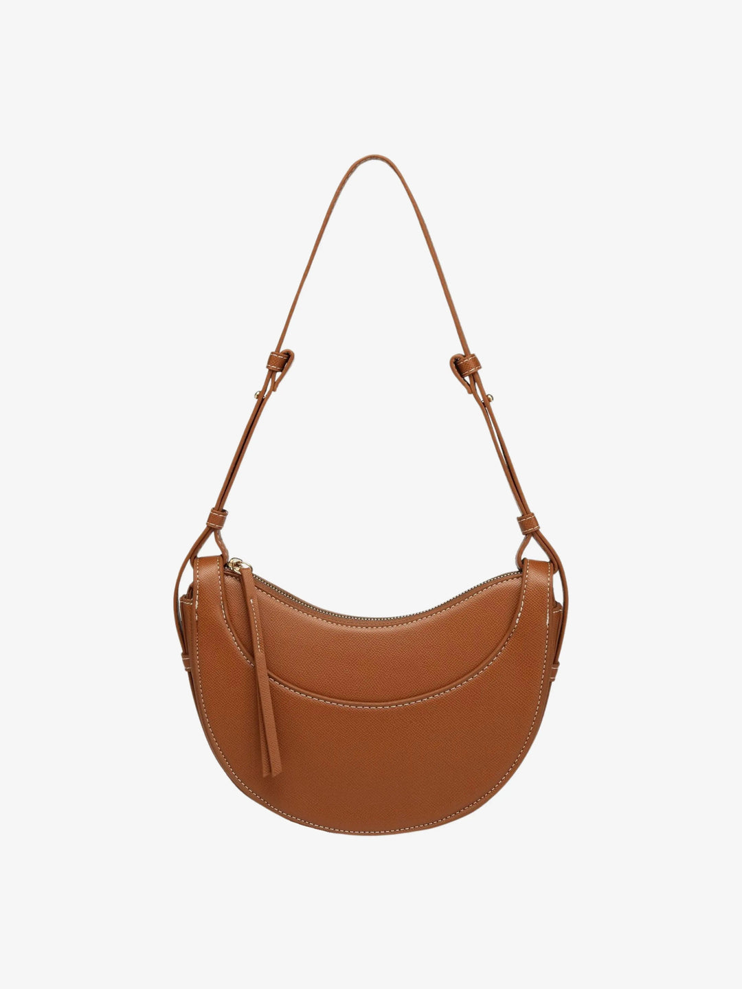 Half Moon Crossbody Bag with Adjustable Shoulder Strap for Women