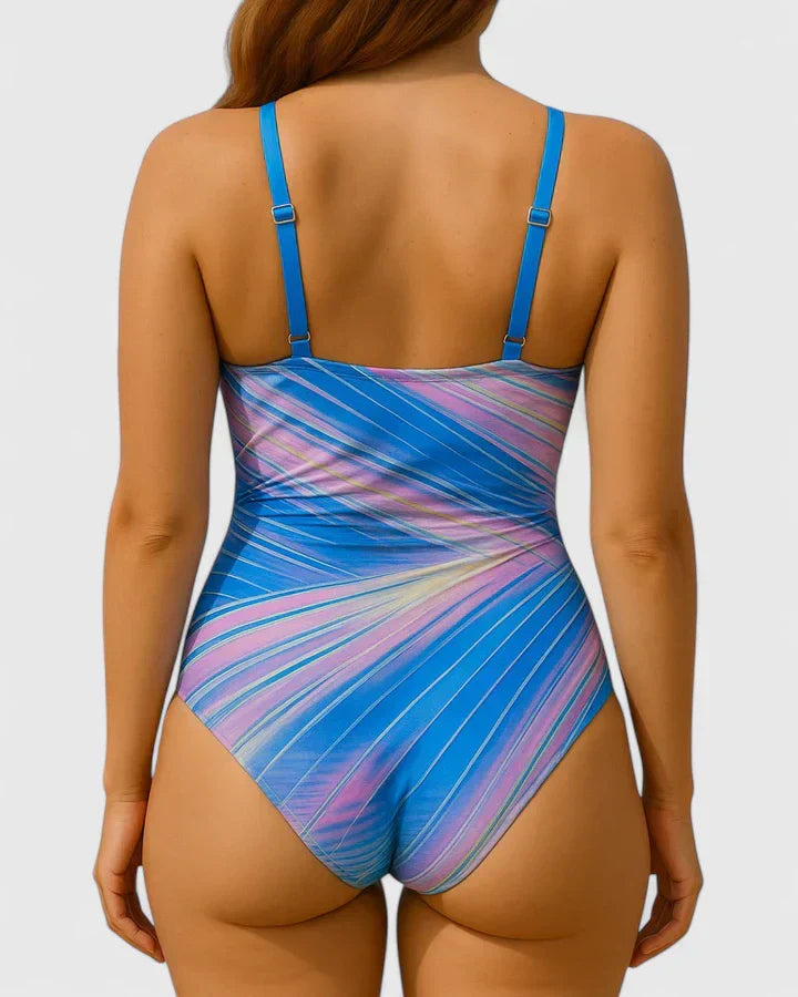Shaped Swimsuit Wrap Front Summer Beach Swimwear Stylish Fit