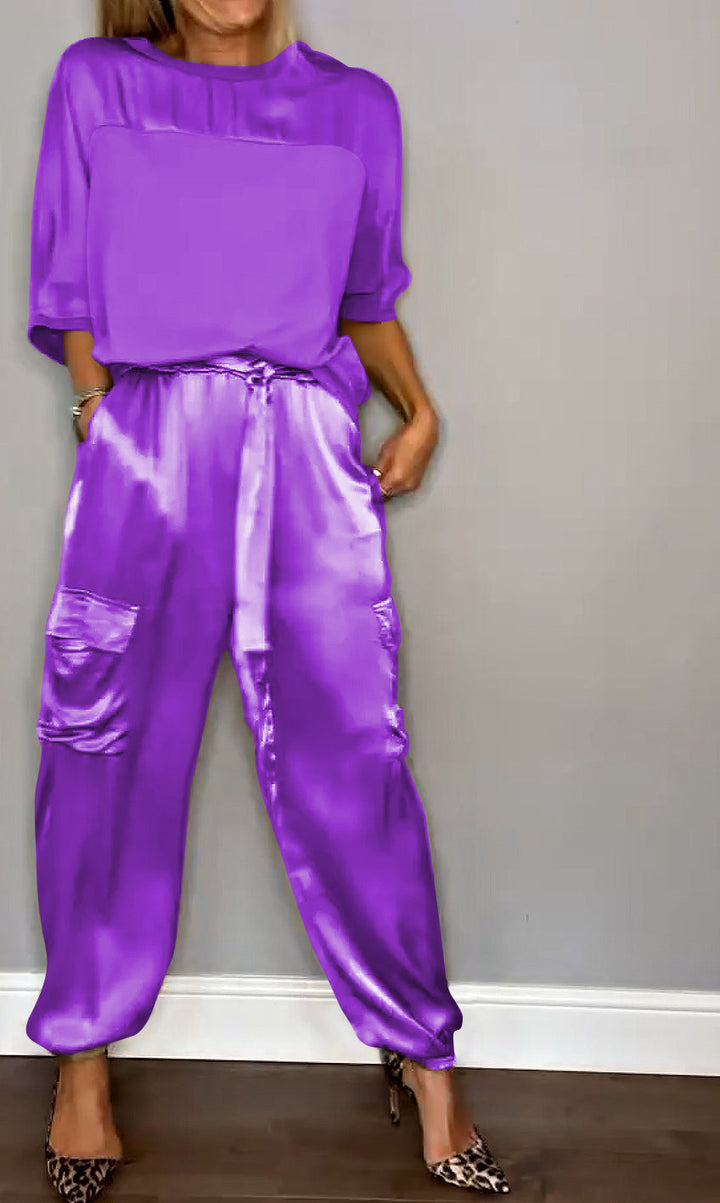 Two Piece Set Women Stylish Coordinated Outfit Elegant Fit