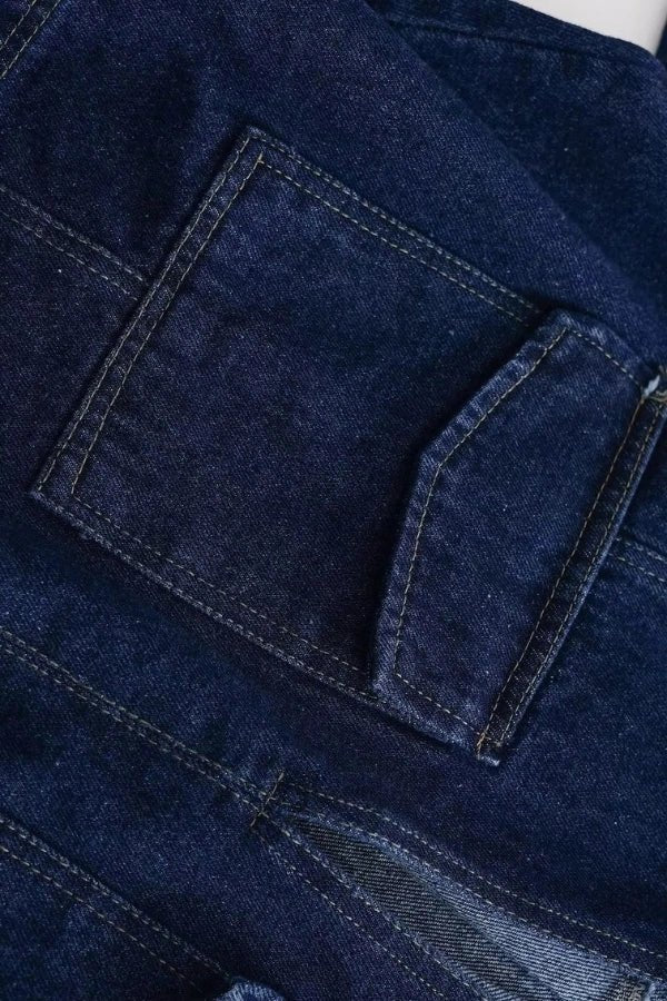Two Piece Denim Shirt and Mini Skirt Set – Casual Everyday Style
