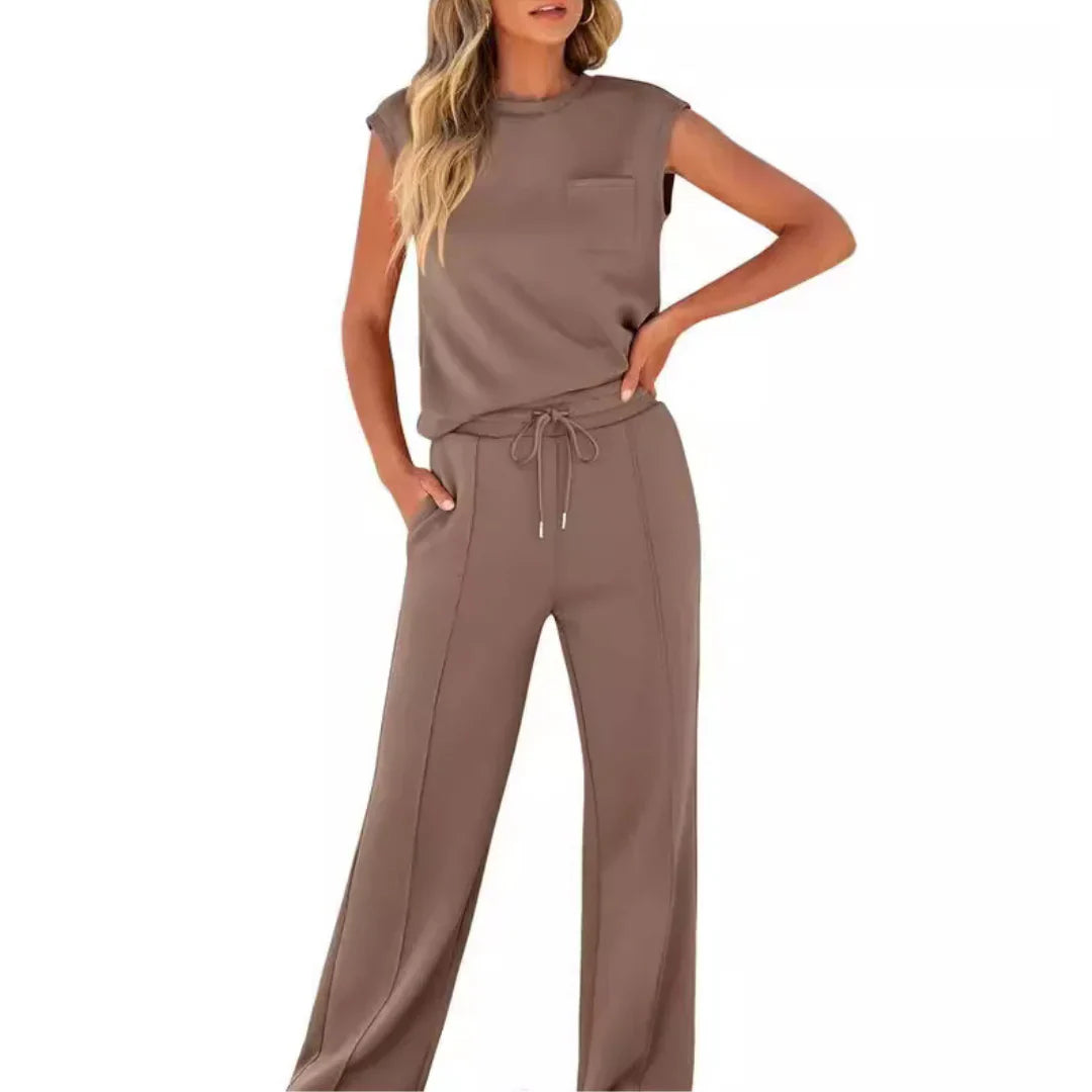 Two Piece Set Women Oversized Casual Summer Home Leisure Wear