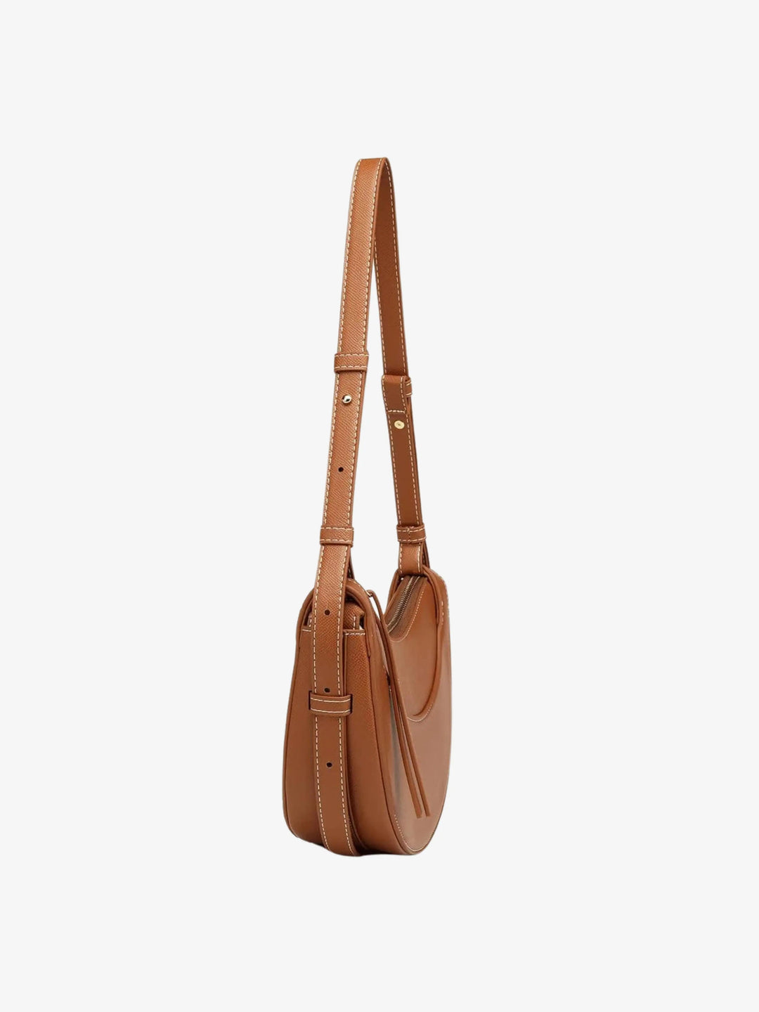 Half Moon Crossbody Bag with Adjustable Shoulder Strap for Women