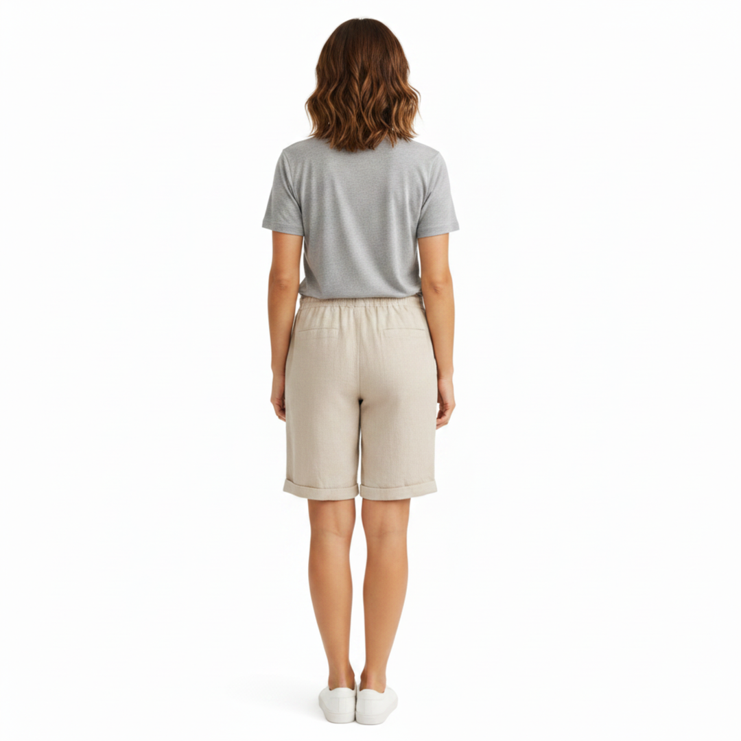 Capri Pants High Waist Straight Leg Casual Summer Style
