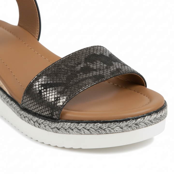 Flat Sandals Ankle Strap Open Toe Thin Sole Casual Style
