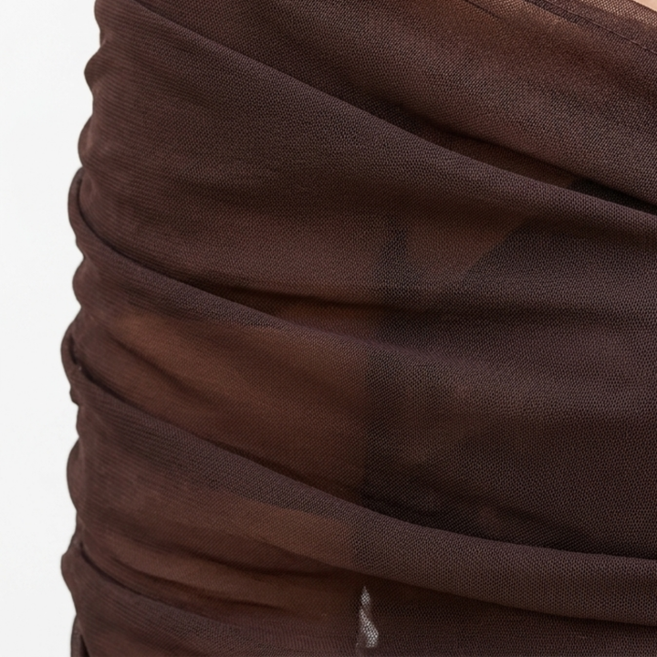 Maxi Dress Flared Skirt V Neck Floaty Sleeve Occasion Style