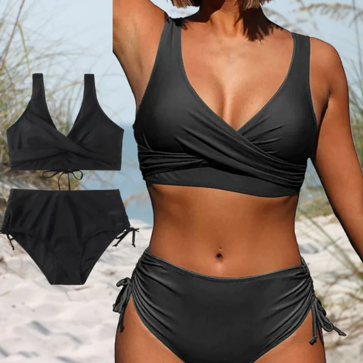 Bikini Tie Side Bottom Two Piece Swimwear