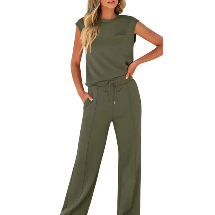 Two Piece Set Women Oversized Casual Summer Home Leisure Wear