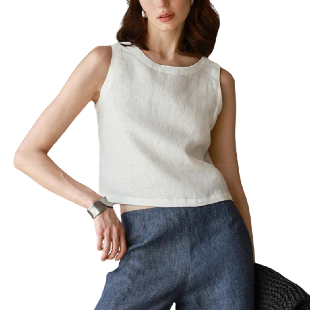 Crop Top Reversible Minimalist Summer Style Relaxed Fit