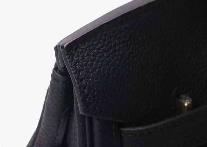 Top Handle Handbag with Shoulder Strap and Lock Closure for Women