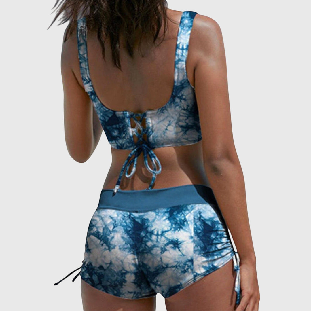 High Waist Bikini Two Piece Swimwear Summer Beach Style