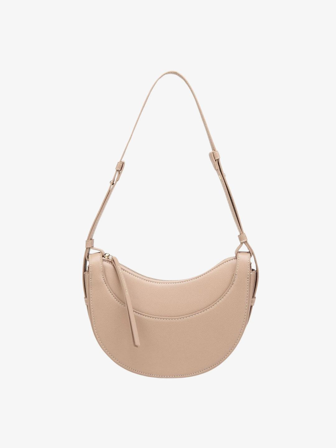 Half Moon Crossbody Bag with Adjustable Shoulder Strap for Women
