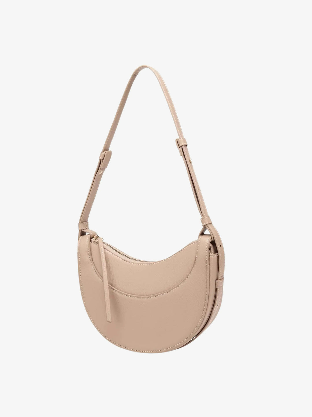 Half Moon Crossbody Bag with Adjustable Shoulder Strap for Women
