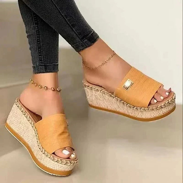 Sandals Natural Elegance Comfortable Fit Casual Summer Style