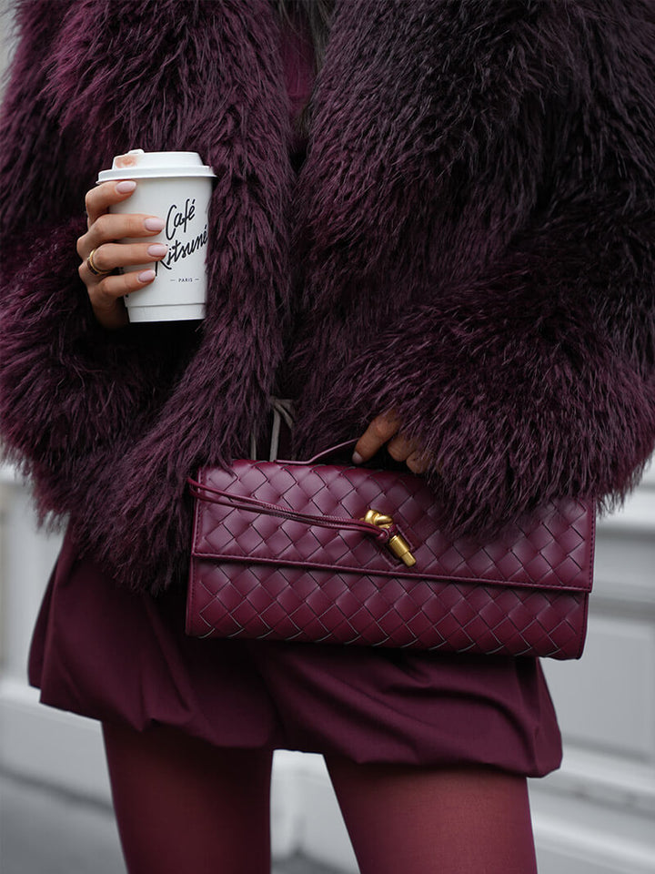 Woven Shoulder Bag Everyday Fashion Accessory