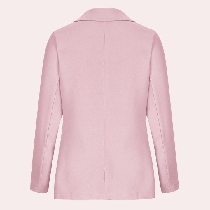 Blazer Single Button Tailored Fit Elegant Office Style