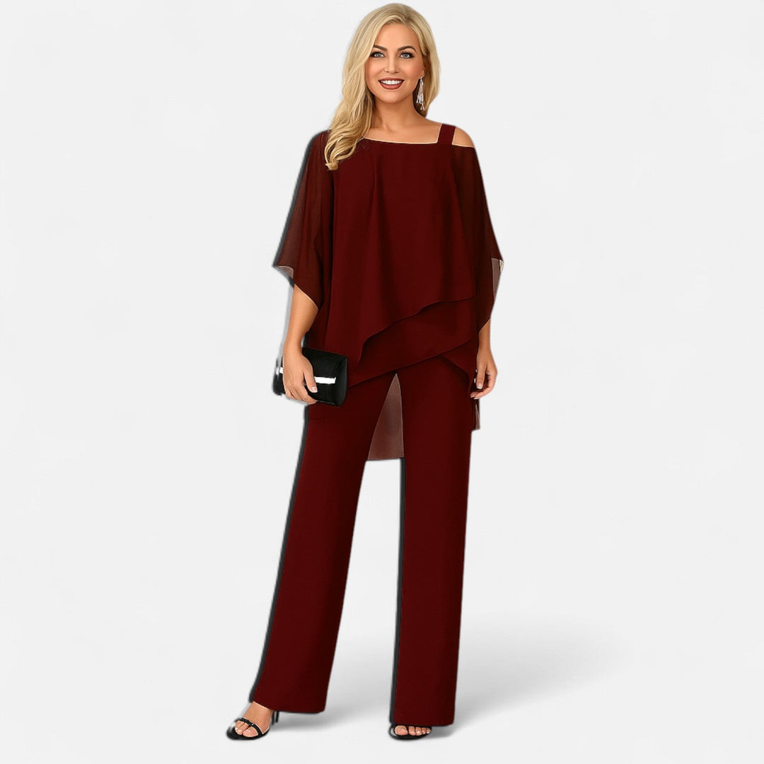 Two Piece Set Women Summer Coordinated Elegant Style Effortless Fit