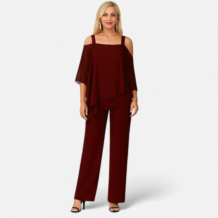 Two Piece Set Women Summer Coordinated Elegant Style Effortless Fit
