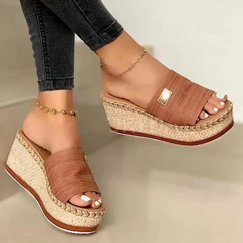 Sandals Natural Elegance Comfortable Fit Casual Summer Style