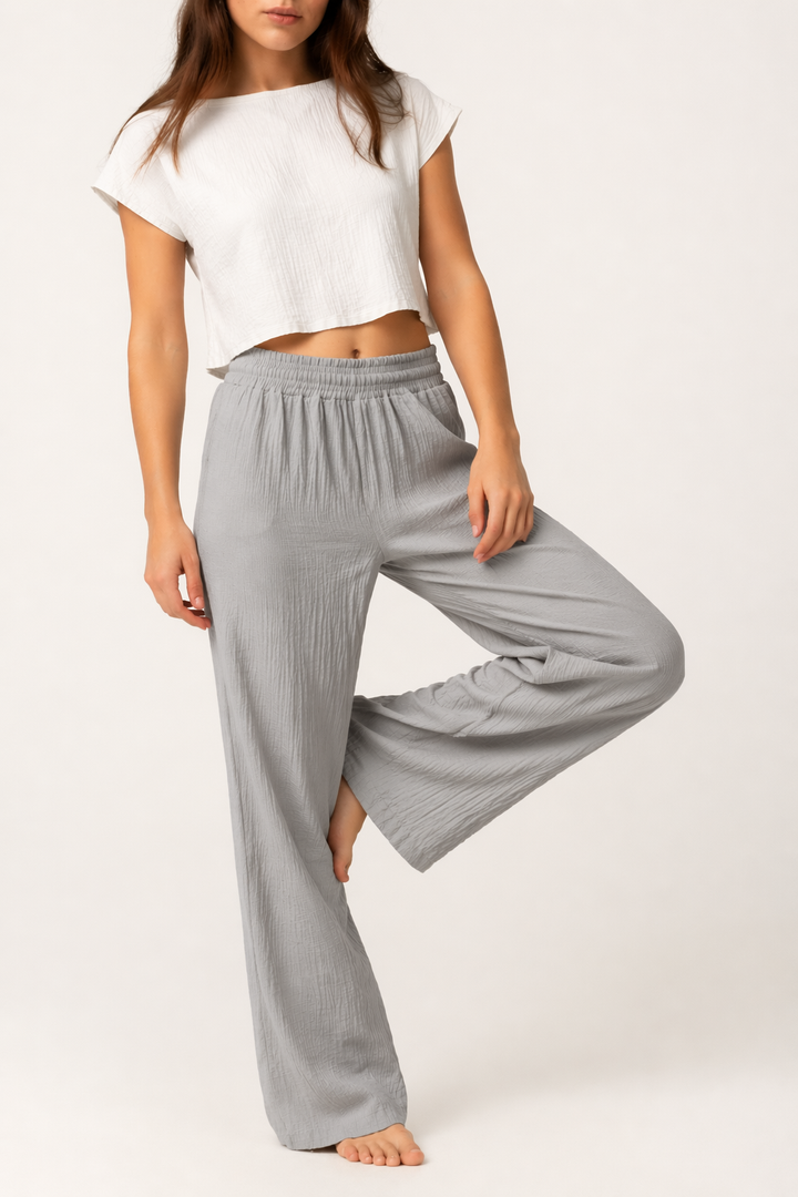 Elastic Waist Trousers