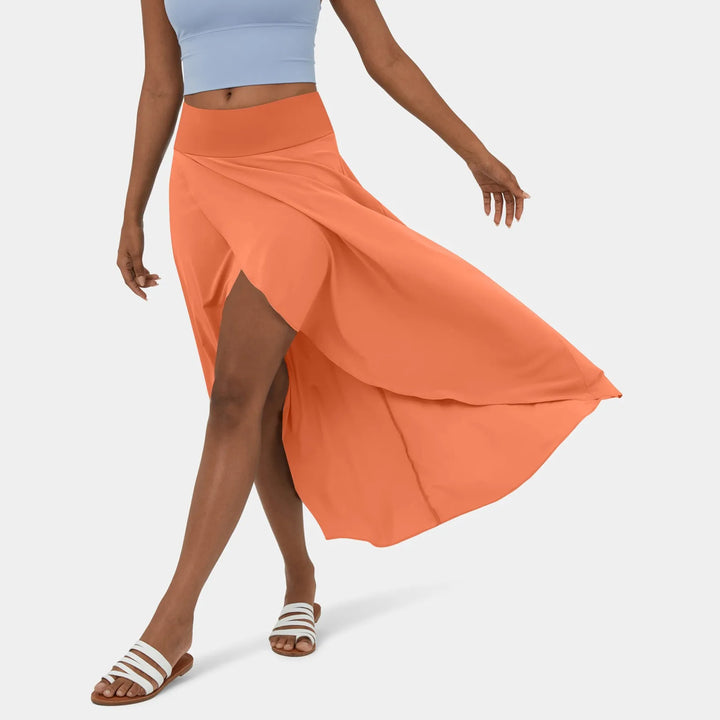 Flowing Maxi Skirt Elegant Relaxed Fit Feminine Style