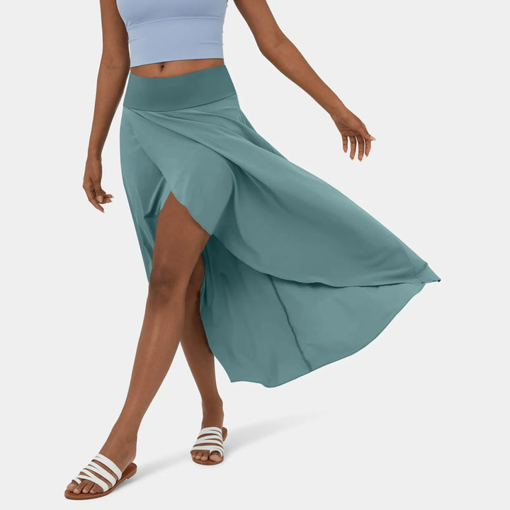 Flowing Maxi Skirt Elegant Relaxed Fit Feminine Style