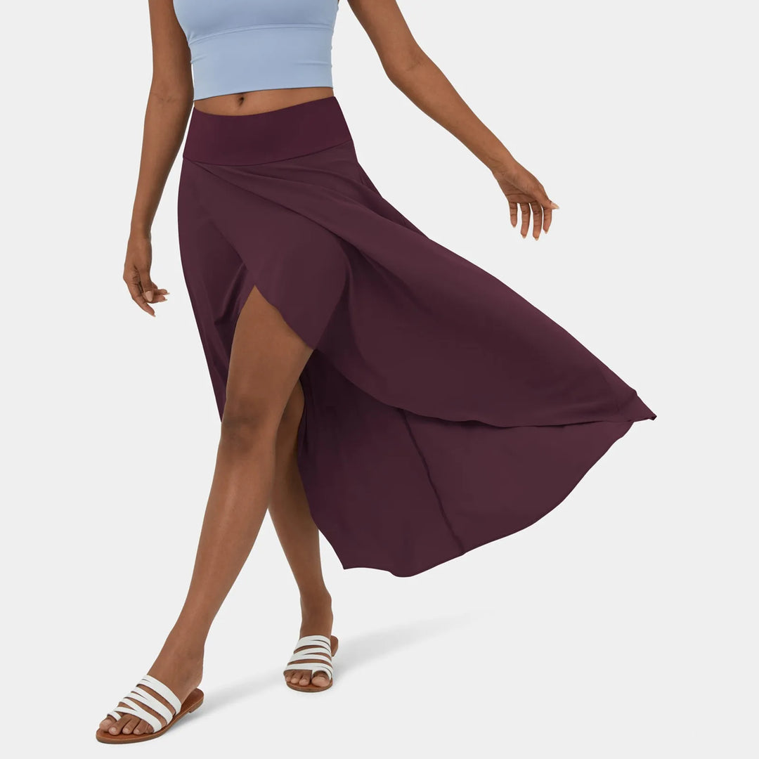 Flowing Maxi Skirt Elegant Relaxed Fit Feminine Style