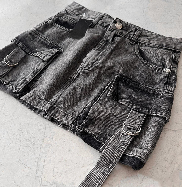 A-Line Skirt High Waist Casual Everyday Style