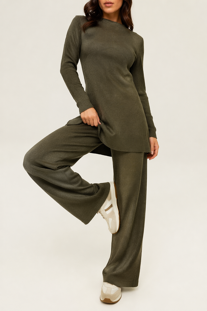 Long Sleeve Knit Dress