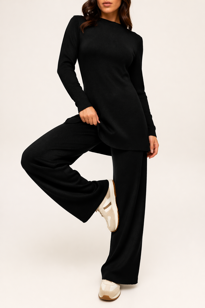 Long Sleeve Knit Dress