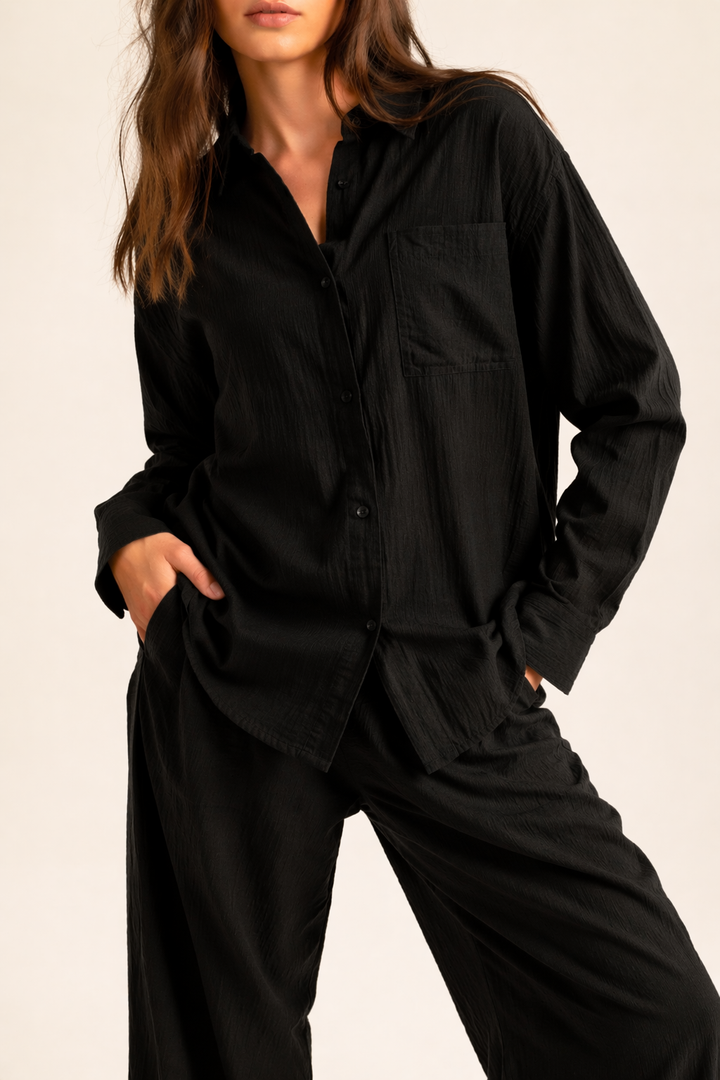 Oversized Cotton Shirt