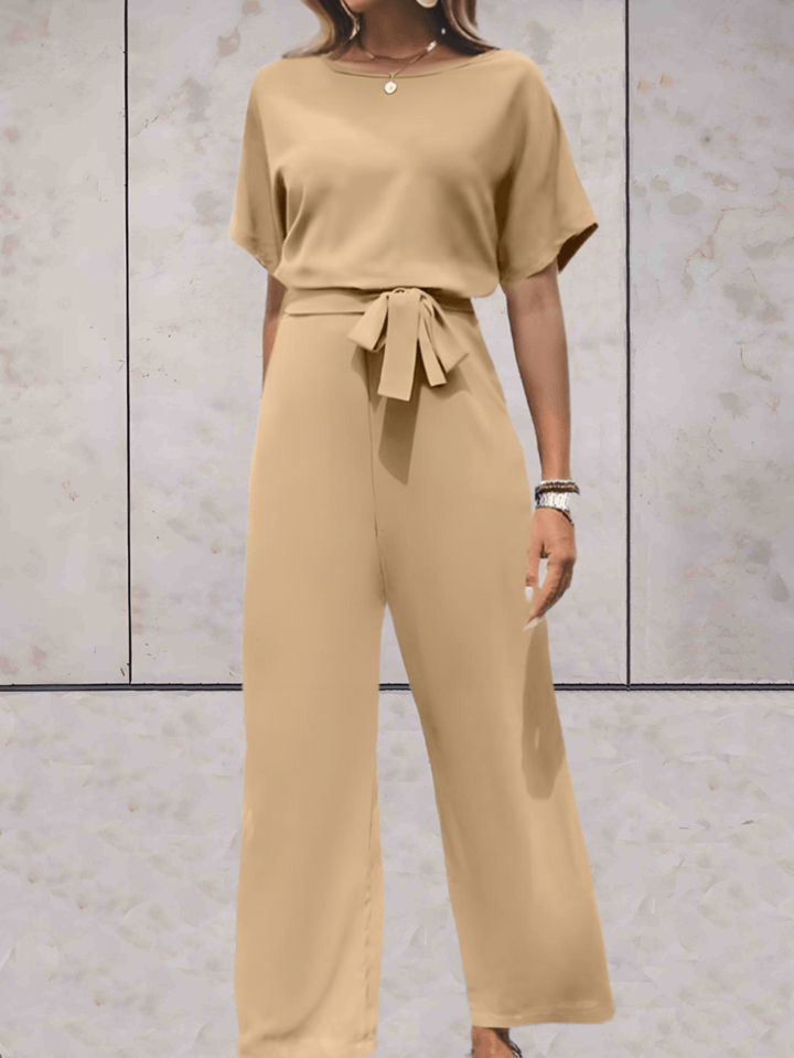 Jumpsuit Elegant Tailored Fit Wide Leg Evening Style