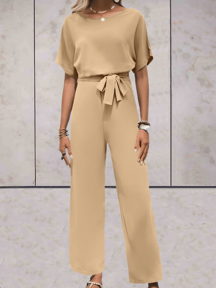 Jumpsuit Elegant Tailored Fit Wide Leg Evening Style