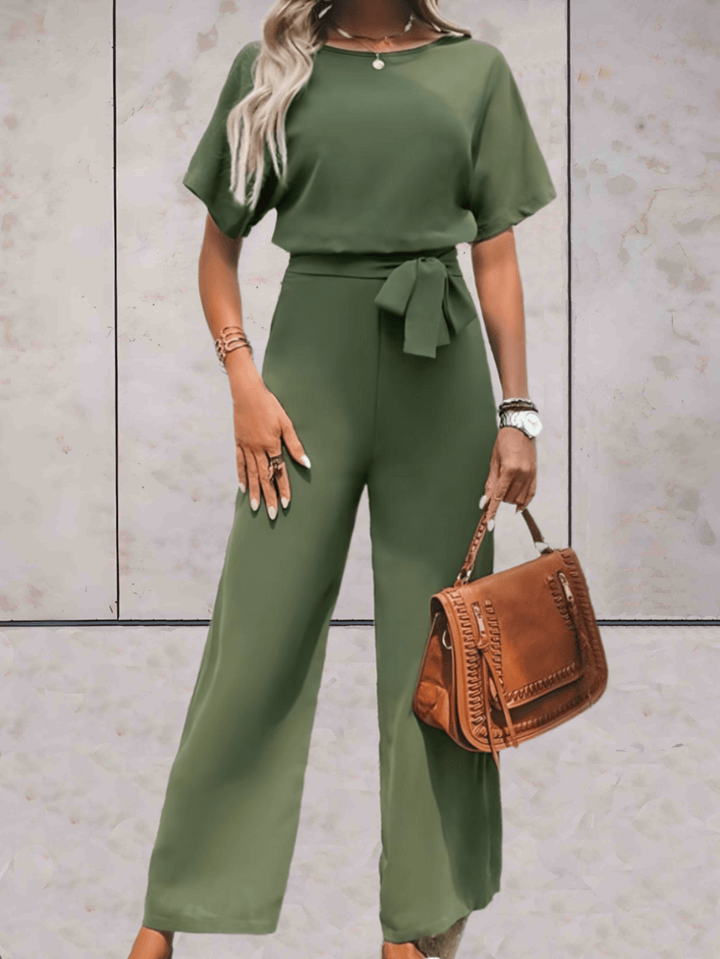 Jumpsuit Elegant Tailored Fit Wide Leg Evening Style