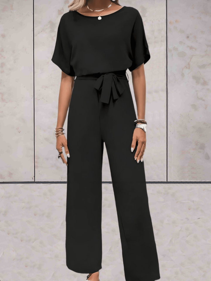 Jumpsuit Elegant Tailored Fit Wide Leg Evening Style
