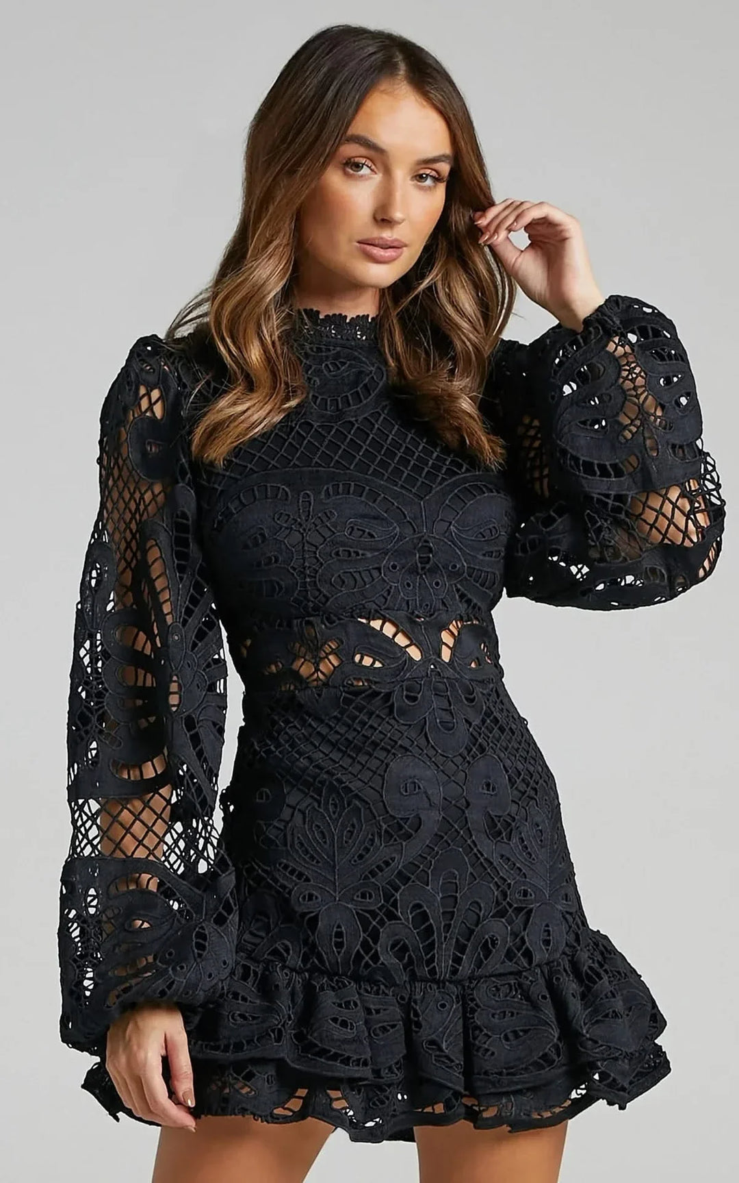 Mini Dress Elegant Tailored Silhouette Feminine Style