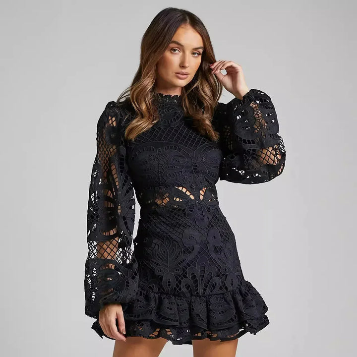 Mini Dress Elegant Tailored Silhouette Feminine Style