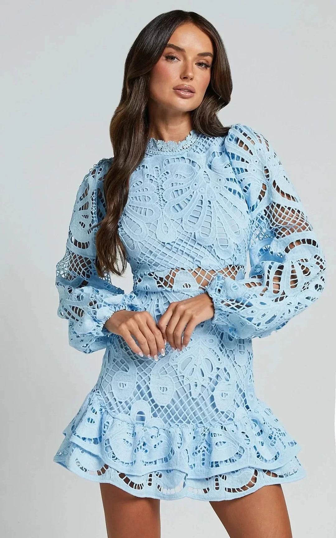 Mini Dress Elegant Tailored Silhouette Feminine Style