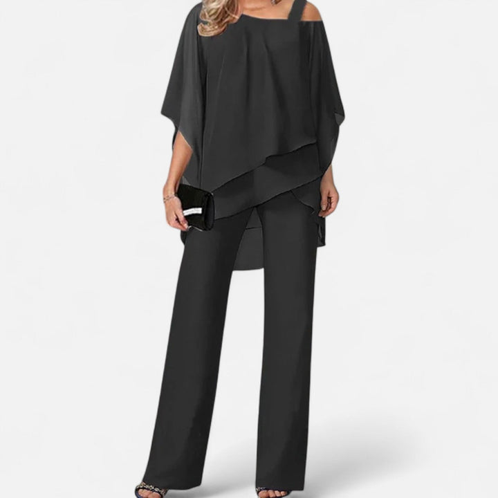 Two Piece Set Women Summer Coordinated Elegant Style Effortless Fit