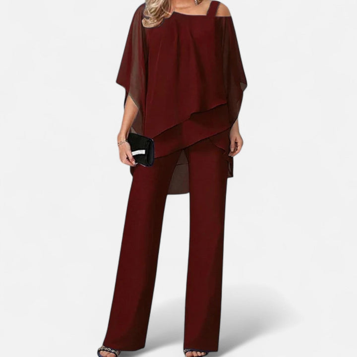 Two Piece Set Women Summer Coordinated Elegant Style Effortless Fit