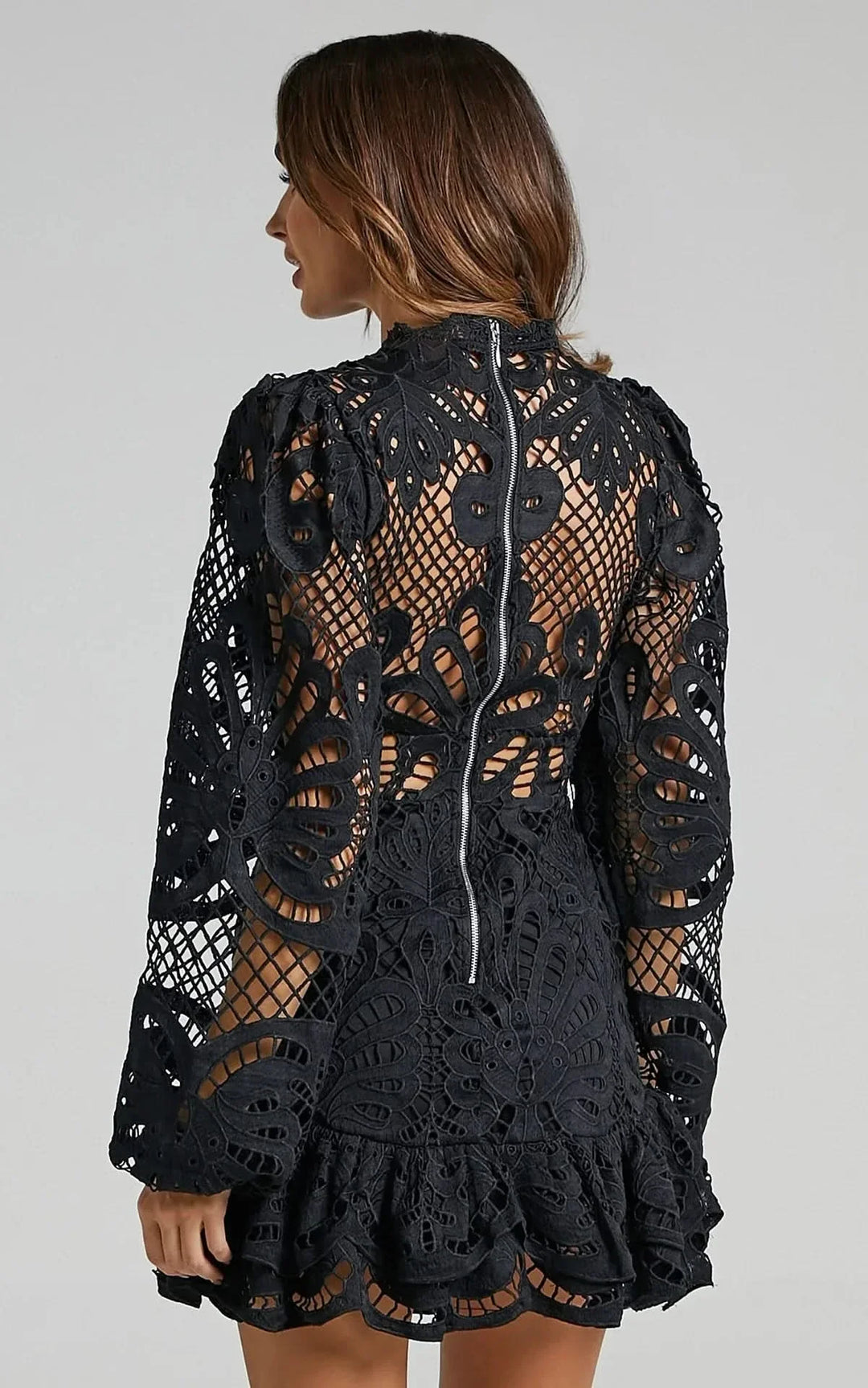 Mini Dress Elegant Tailored Silhouette Feminine Style