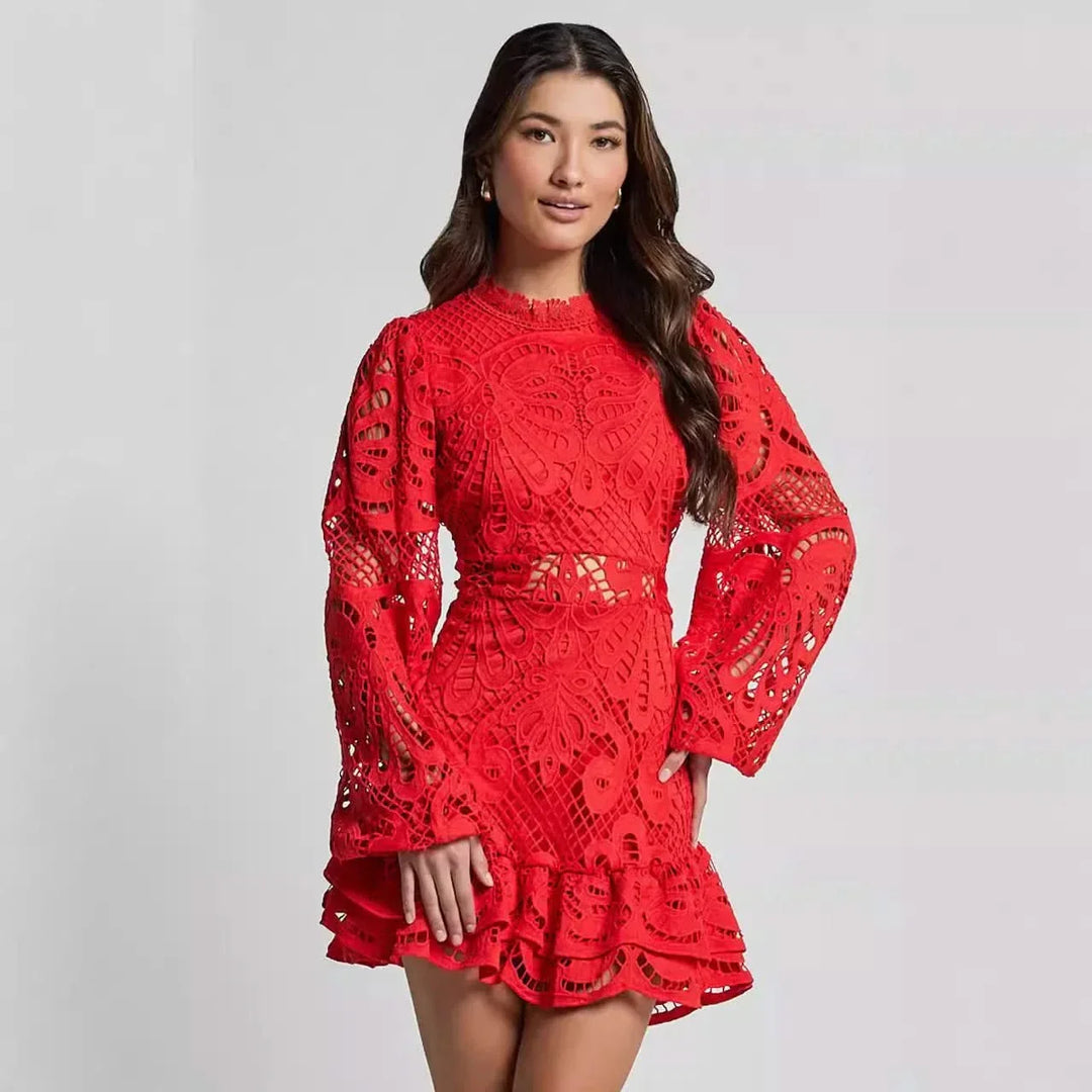 Mini Dress Elegant Tailored Silhouette Feminine Style