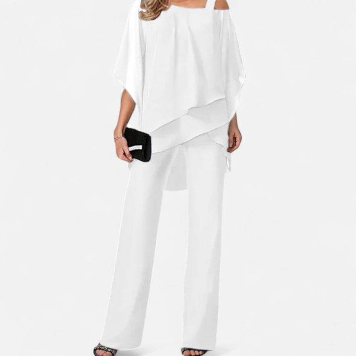 Two Piece Set Women Summer Coordinated Elegant Style Effortless Fit