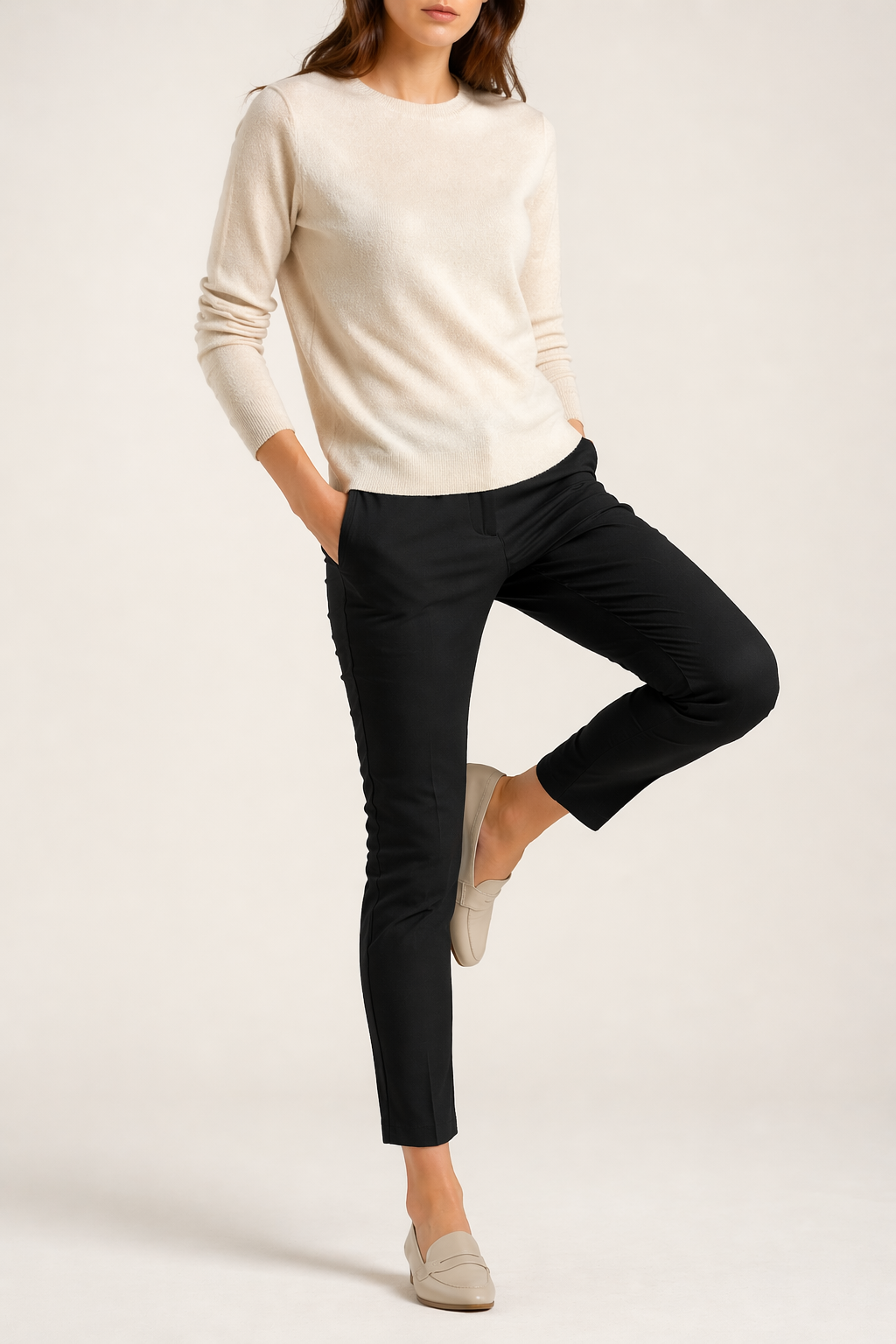Slim Fit Ankle Pants