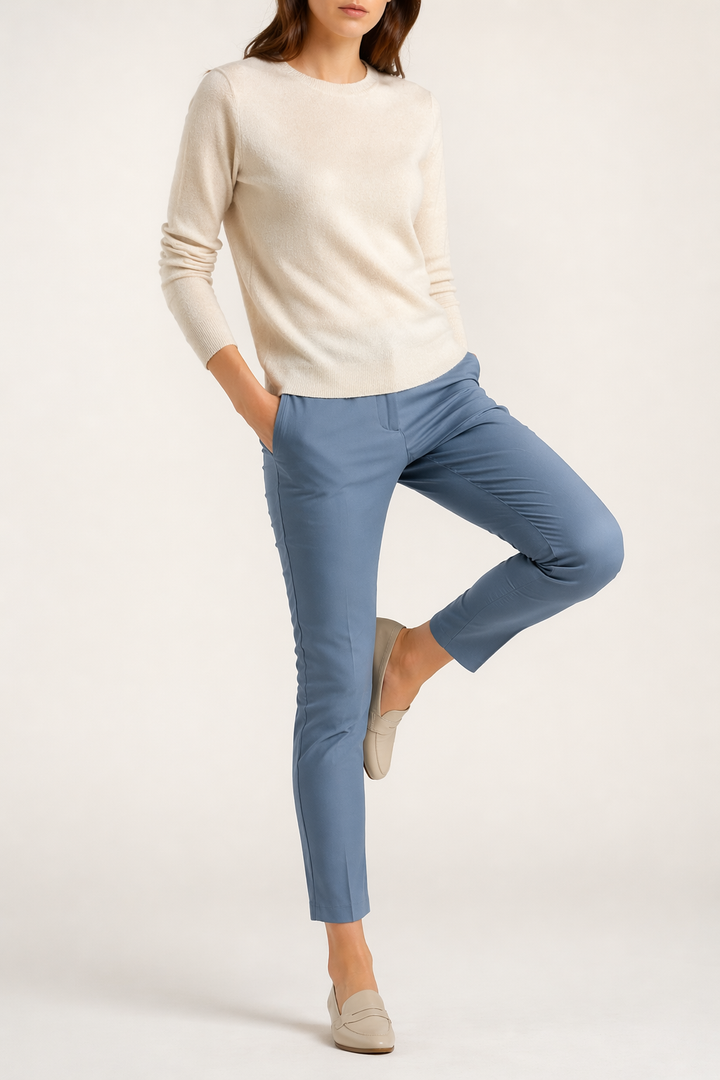 Slim Fit Ankle Pants