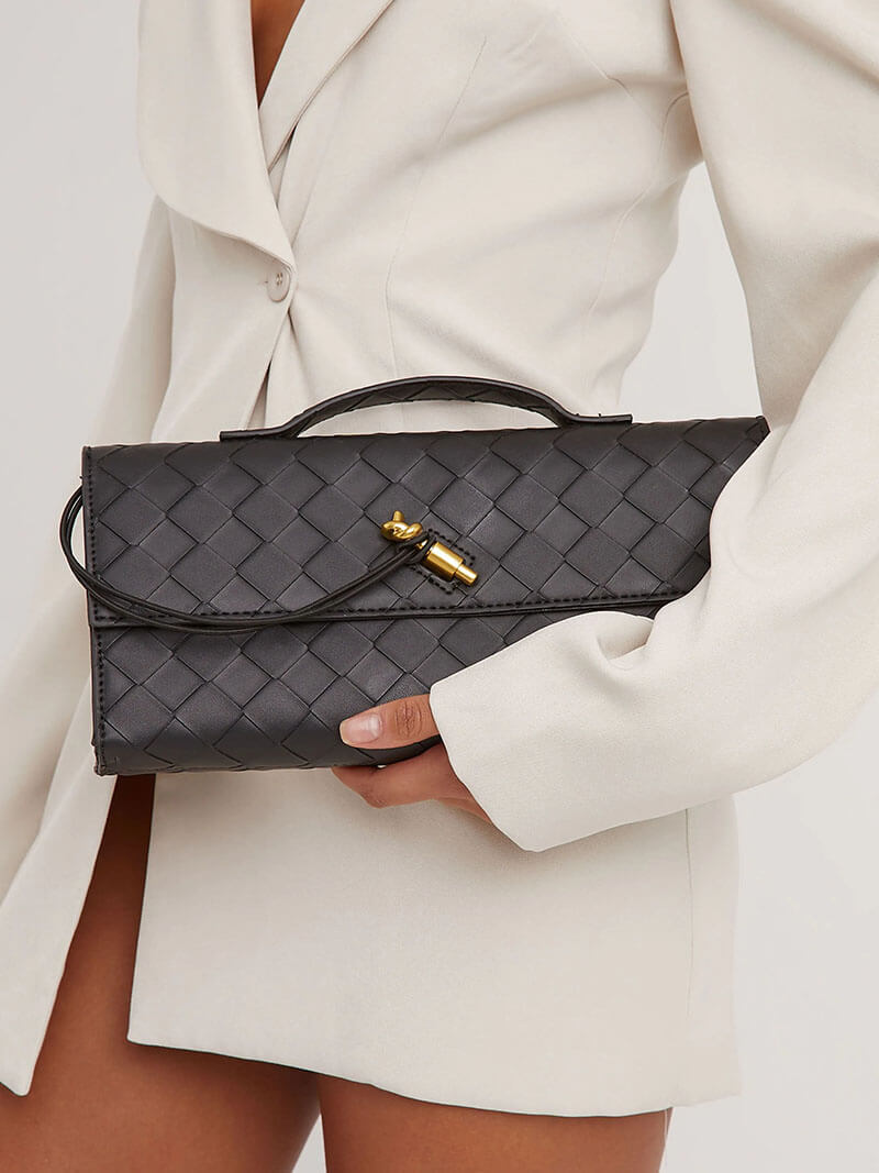 Woven Shoulder Bag Everyday Fashion Accessory