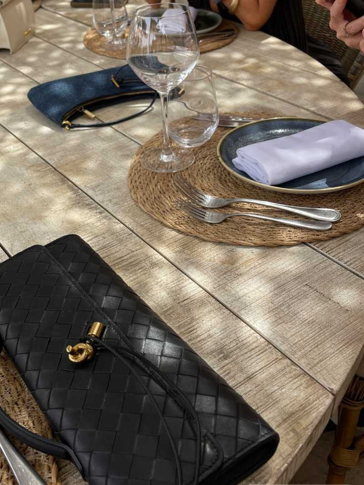 Woven Shoulder Bag Everyday Fashion Accessory